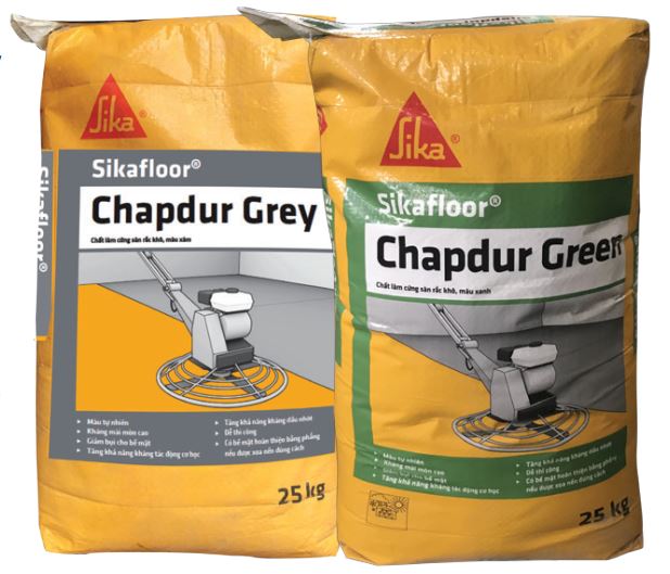 Sikafloor Chapdur Grey - Bột xoa nền tăng cứng Sika Hardener [25 kg]